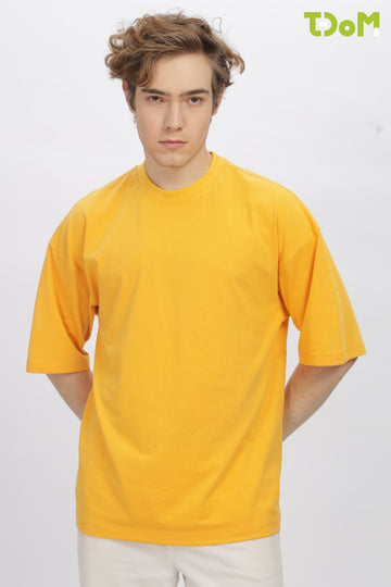 Men's Yellow Oversized T-Shirt