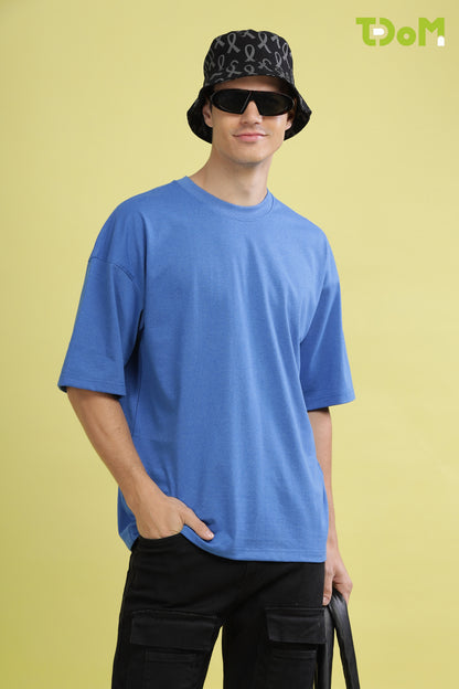 Ocean Blue Oversized Tshirt