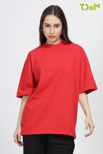 Red Oversized Tshirt