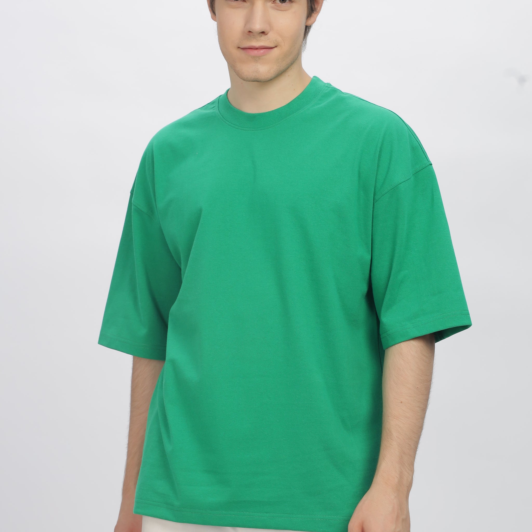 Men's Green Oversized T-Shirt