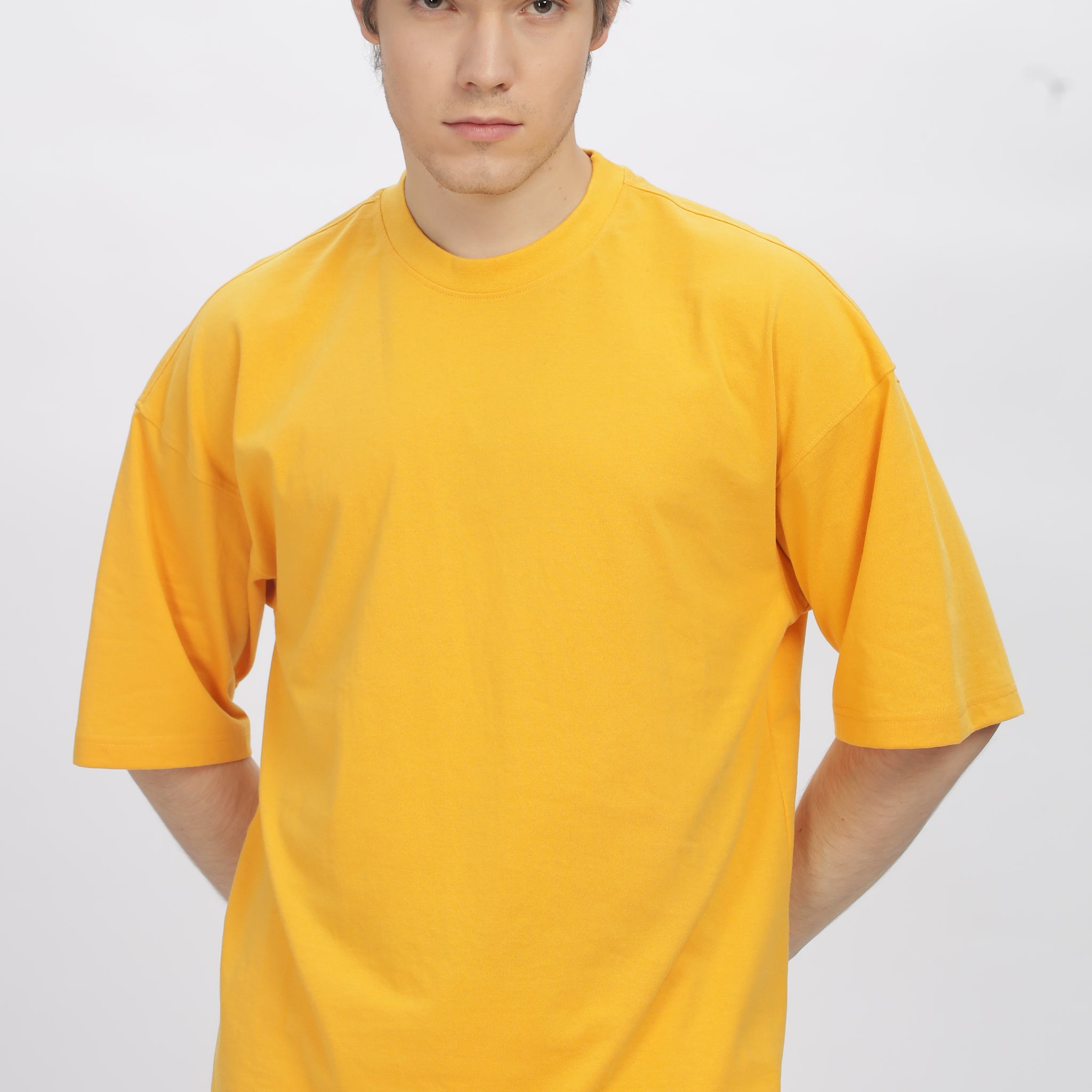 Men's Yellow Oversized T-Shirt