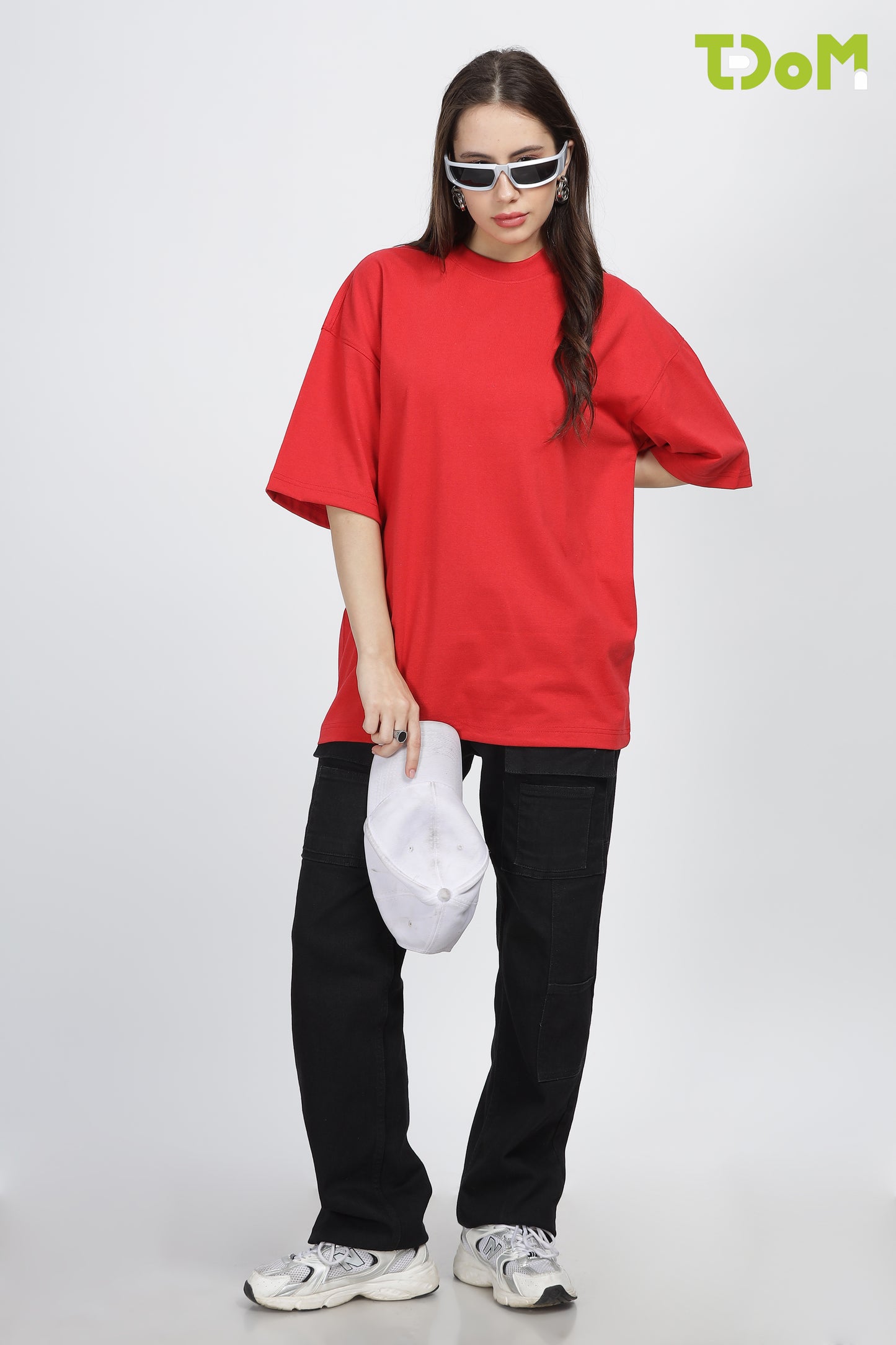 Red Oversized Tshirt