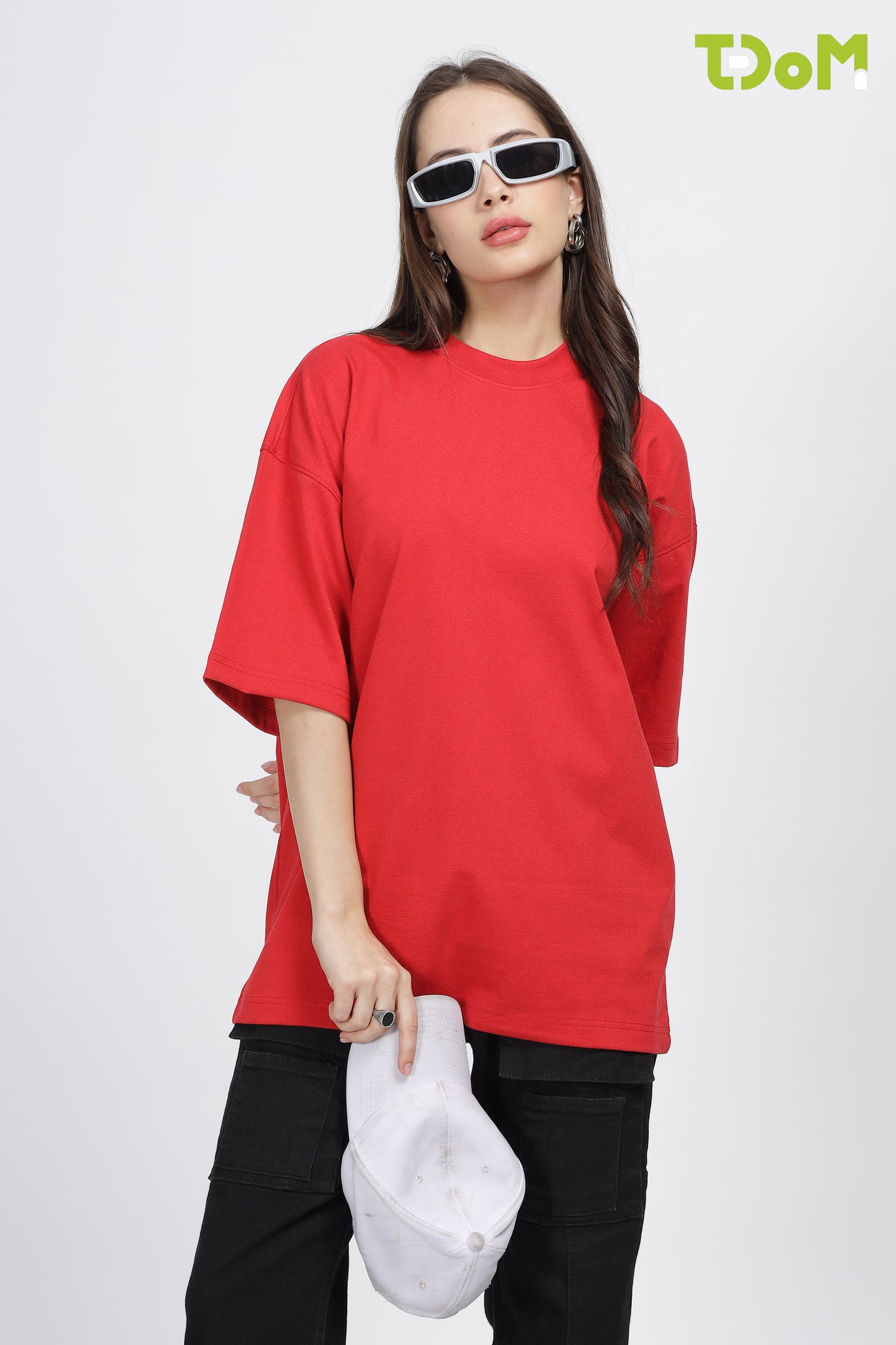 Red Oversized Tshirt