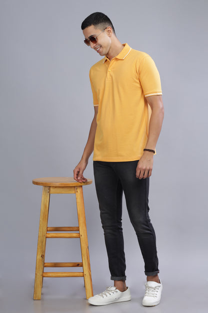 TDoM Polo T-shirt with Stripes