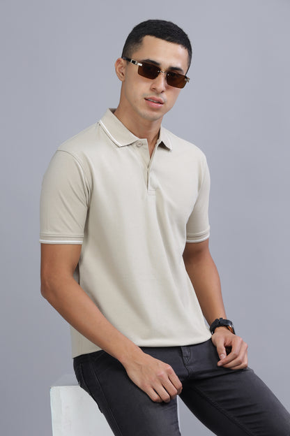 TDoM Polo T-shirt with Stripes