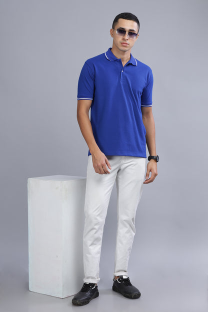 TDoM Polo T-shirt with Stripes