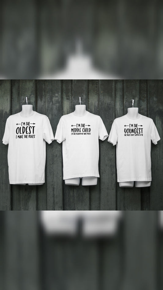 Sibling Banter T-shirts