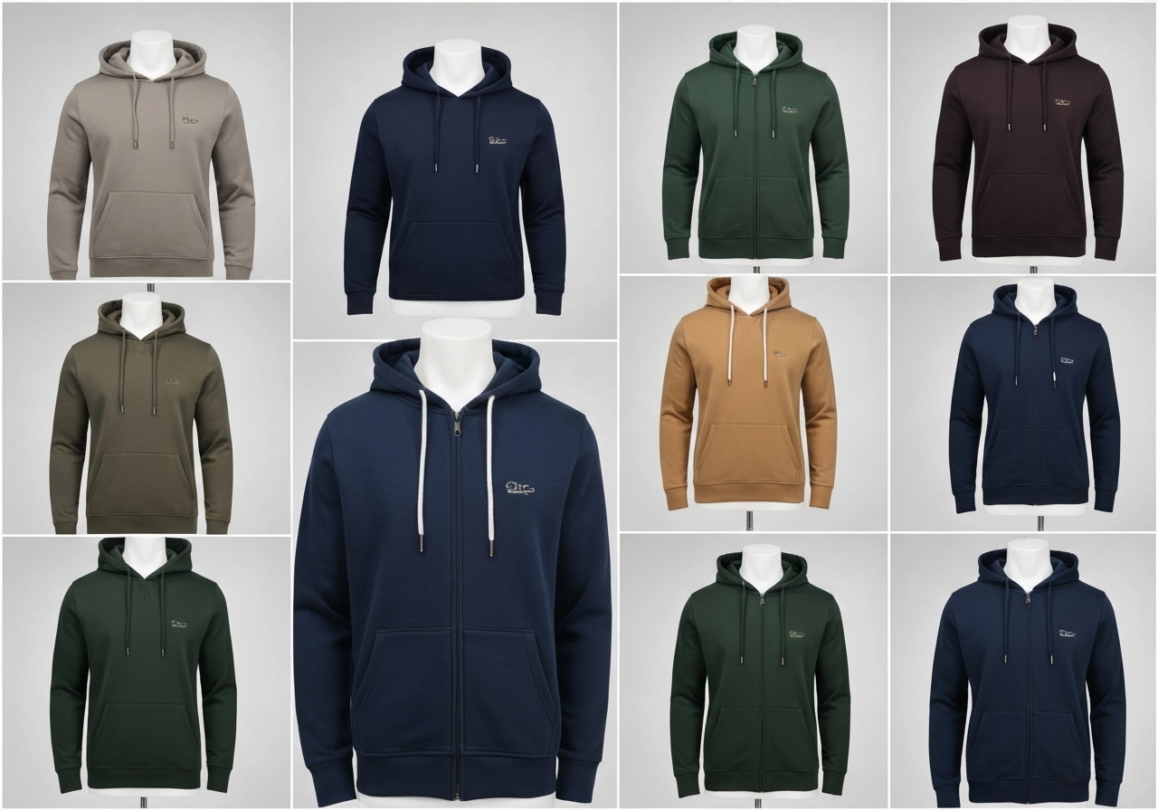 White-label hoodies and sweatshirts for e-commerce brands