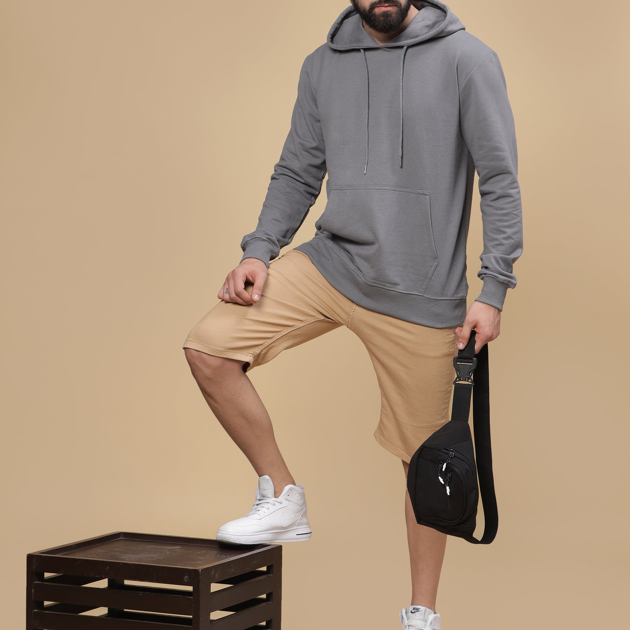 Charcoal Grey Hoodie