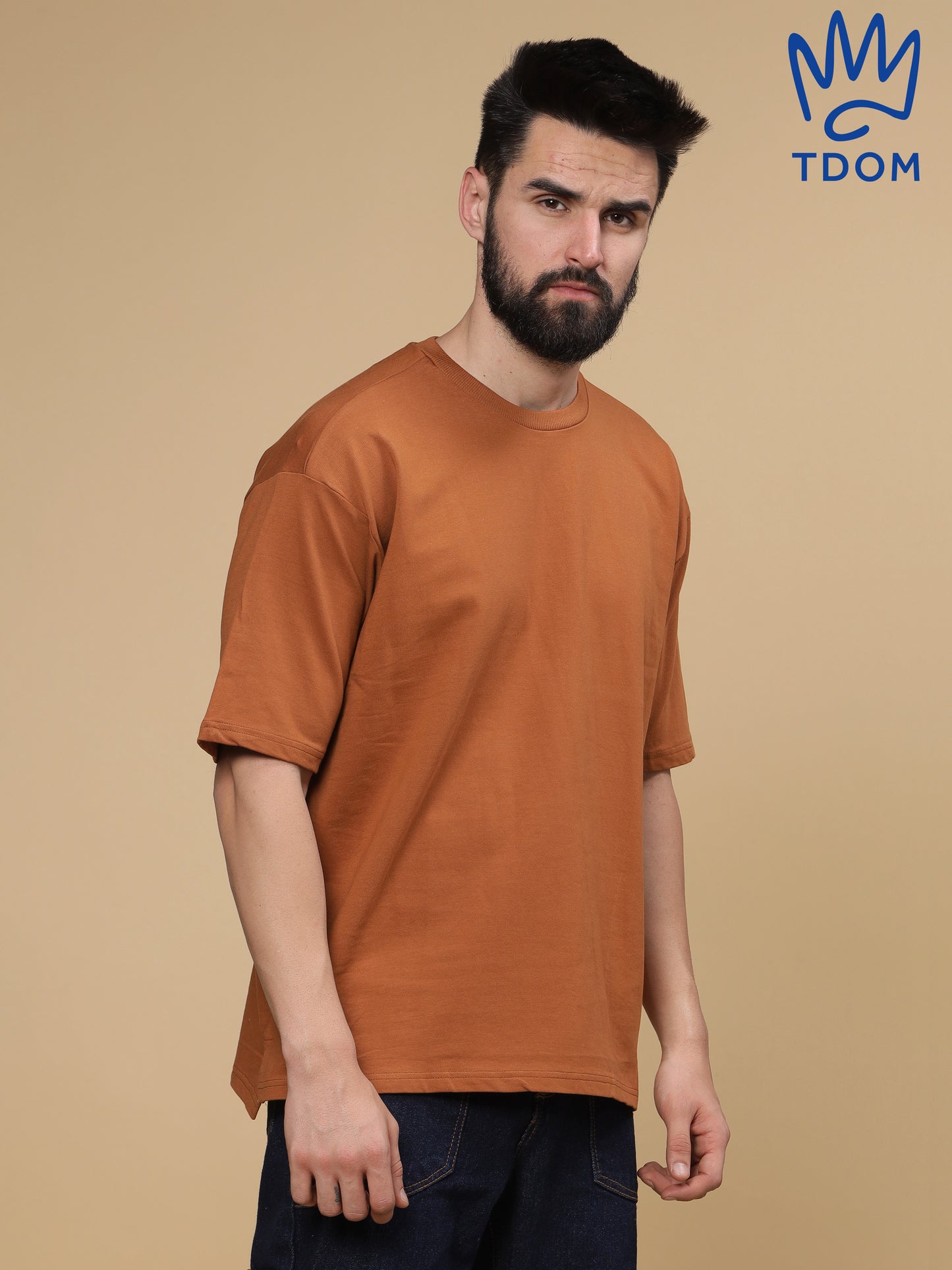 Brown Oversized Tshirt