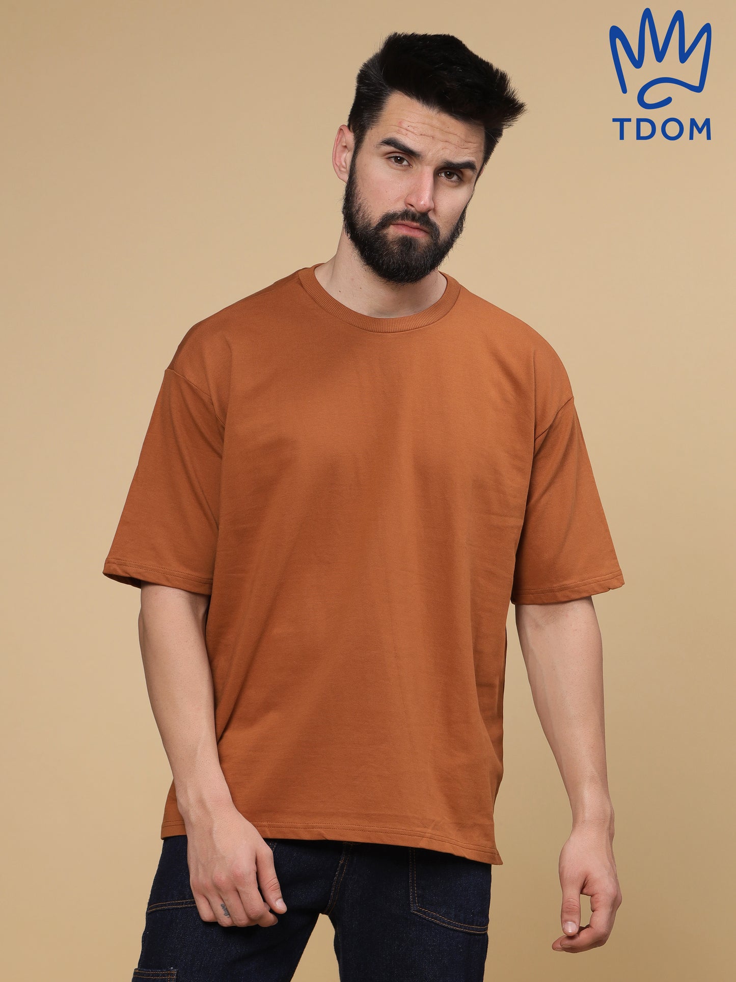 Brown Oversized Tshirt