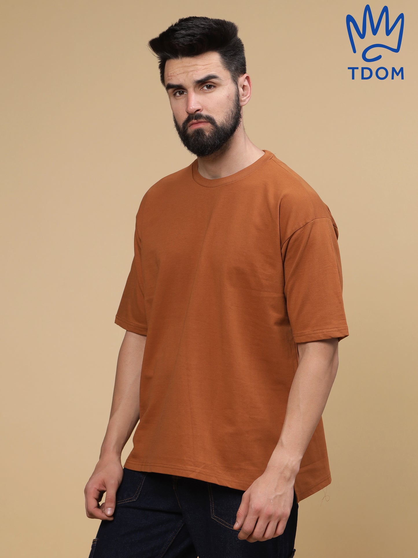 Brown Oversized Tshirt