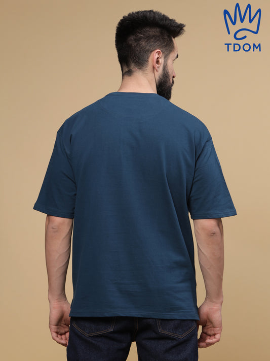 Imperial Blue Oversized Tshirt