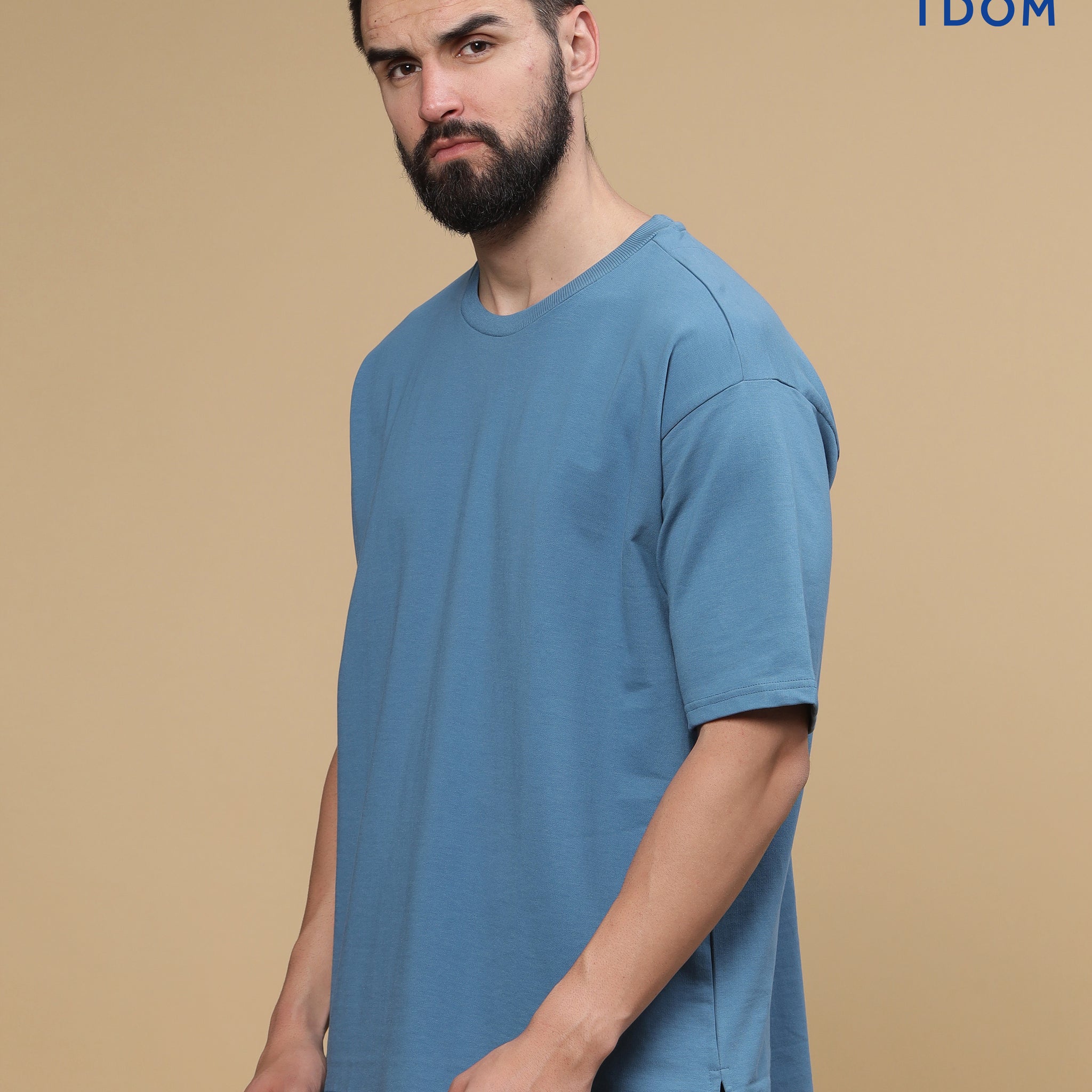 Steal Blue Oversized Tshirt