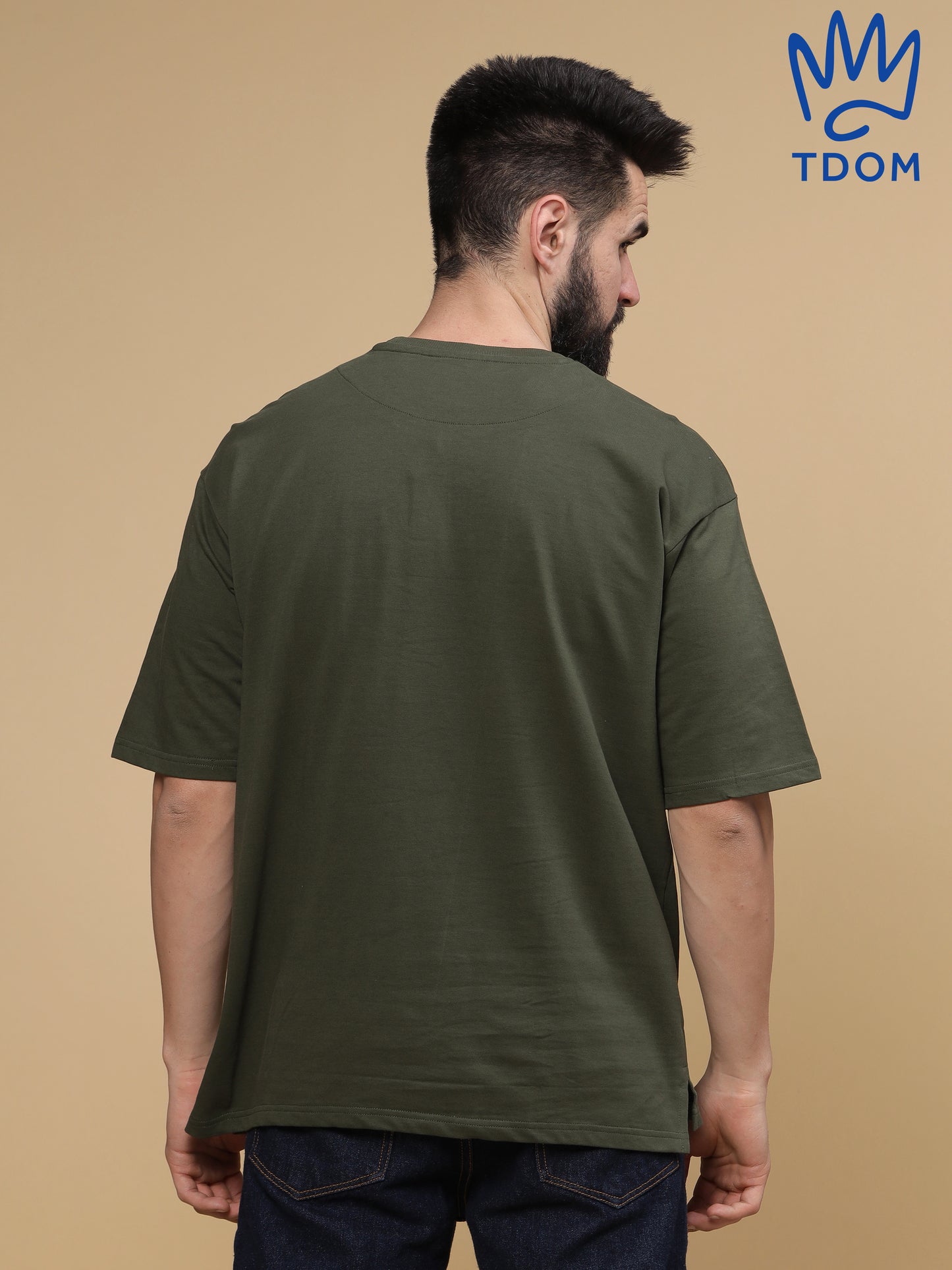 Olive Green Oversized Tshirt