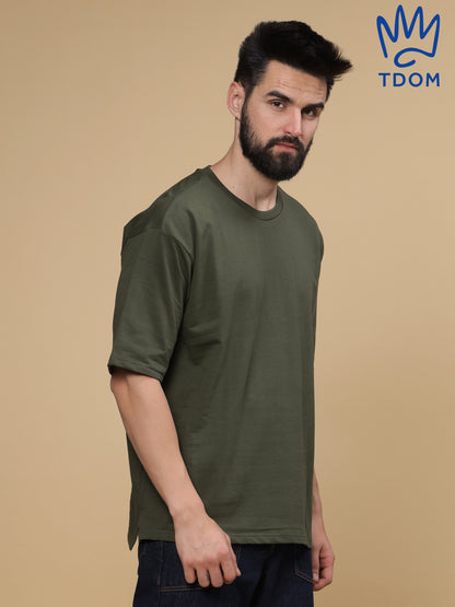 Olive Green Oversized Tshirt