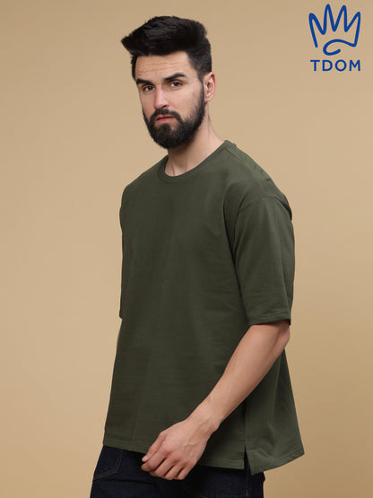 Olive Green Oversized Tshirt