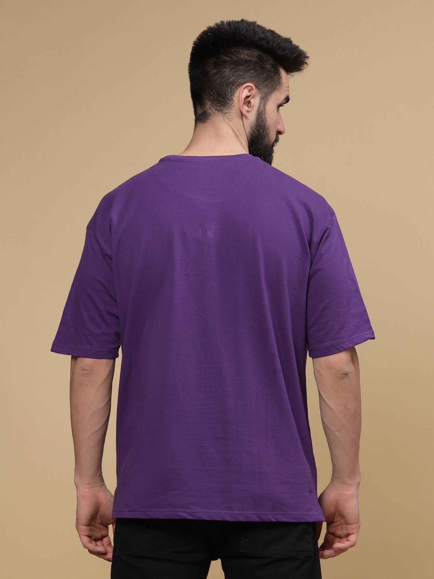 True Purple Oversized Tshirt