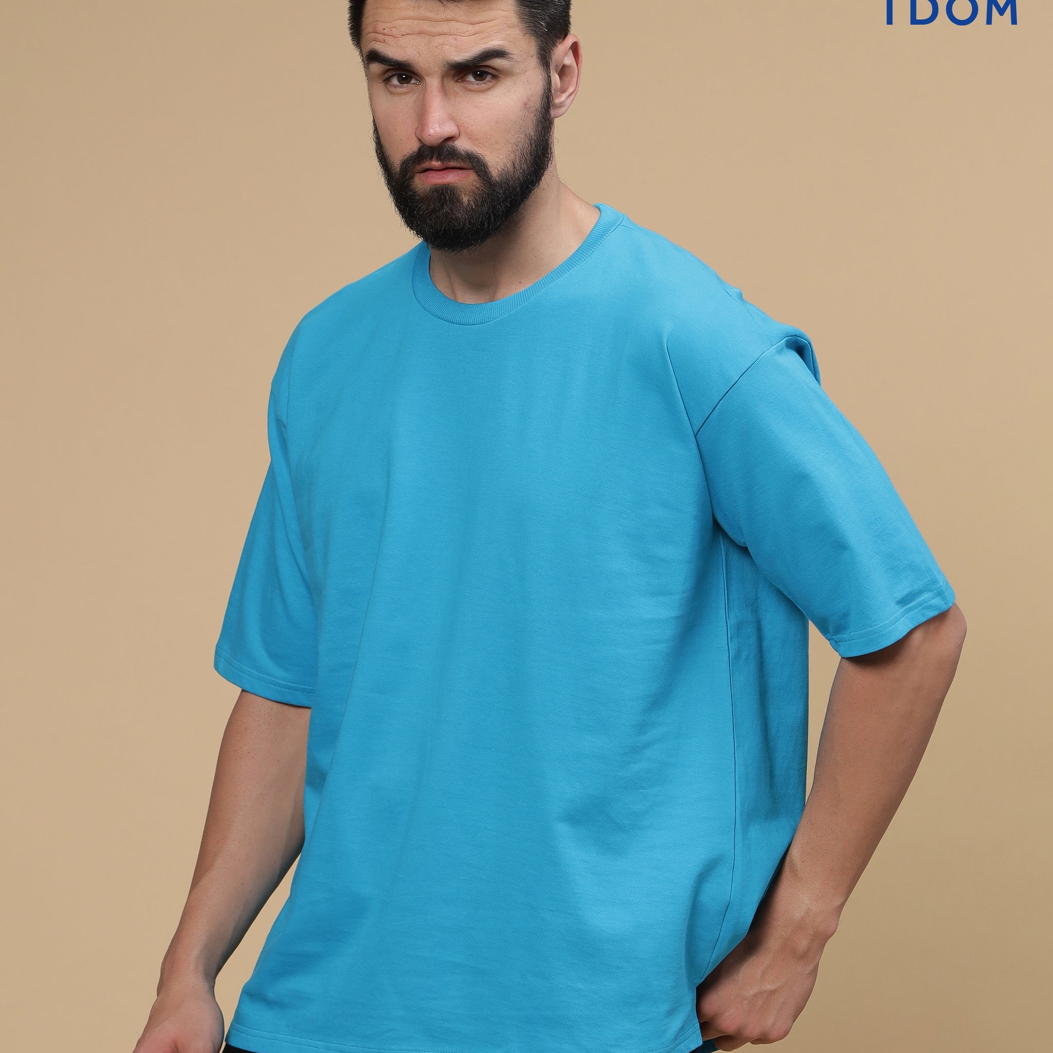 Capri Blue Oversized Tshirt