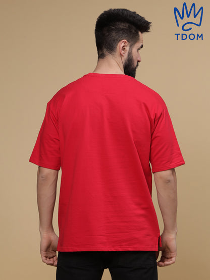 Venetian Red Oversized Tshirt