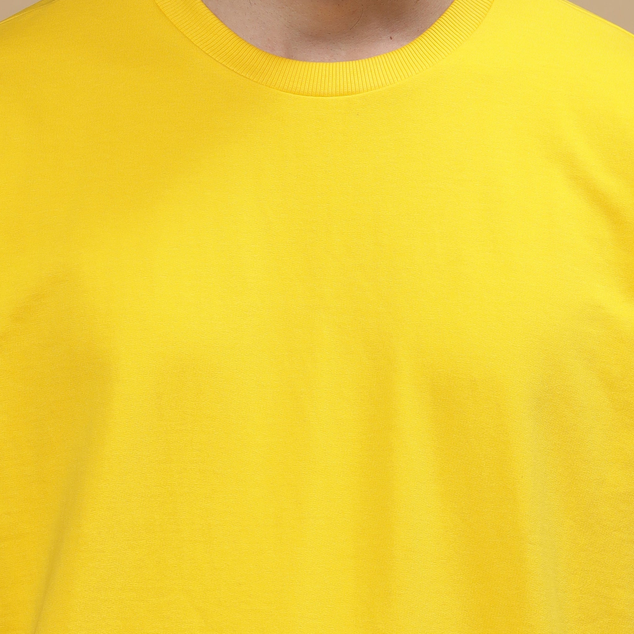 Bright Yellow Oversized Tshirt