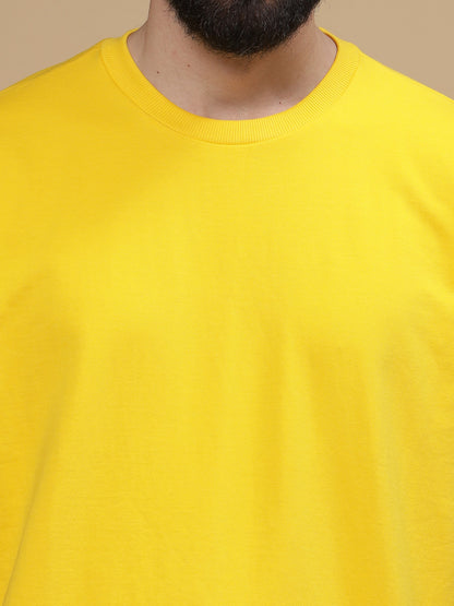 Bright Yellow Oversized Tshirt