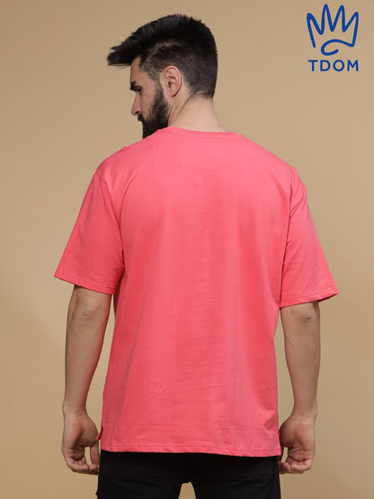 Rouge Pink Oversized Tshirt