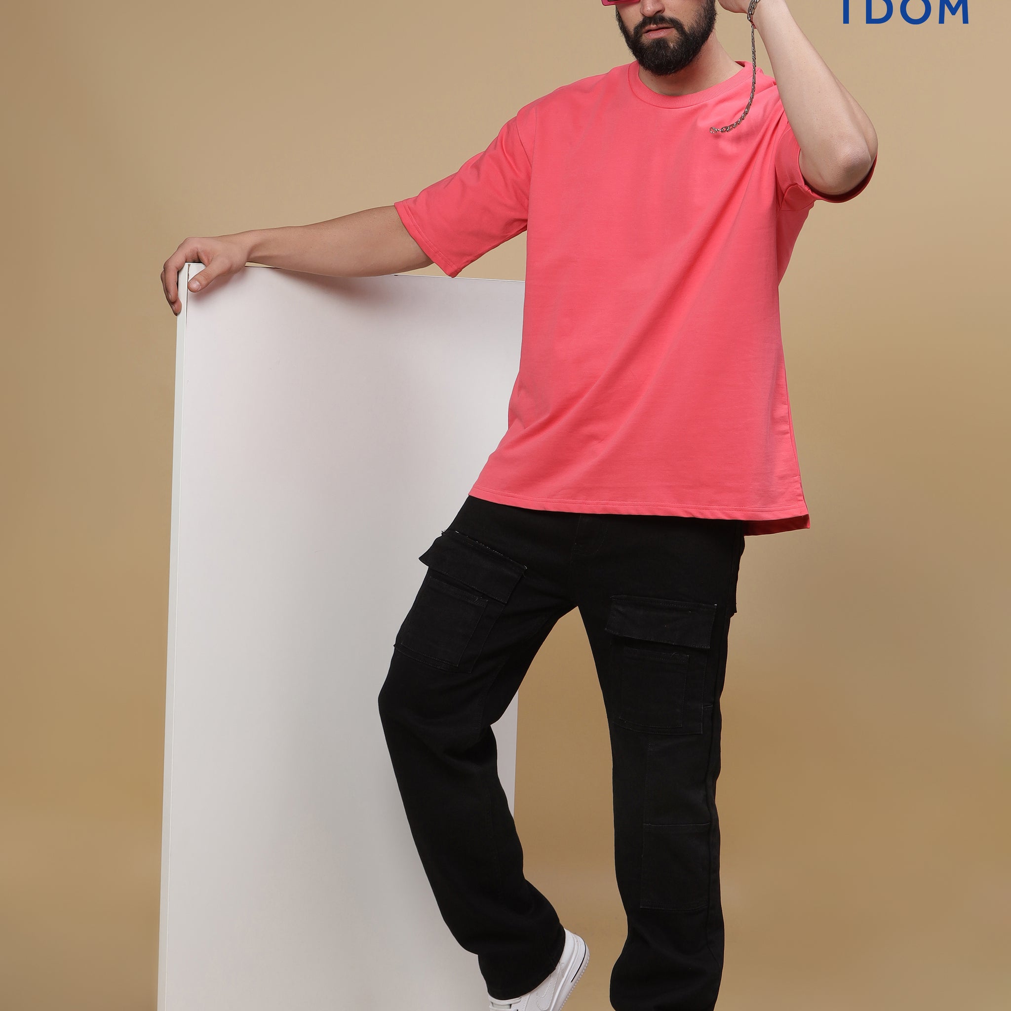 Rouge Pink Oversized Tshirt
