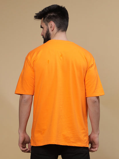 Groovy Oversized Orange Tshirt