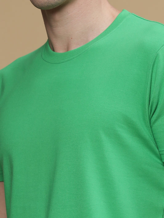 Spanish Green Round Neck Tshirt